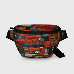 Поясная сумка Counter strike bloodsport, цвет: 3D-принт