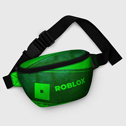 Поясная сумка Roblox - green gradient по-горизонтали, цвет: 3D-принт — фото 2