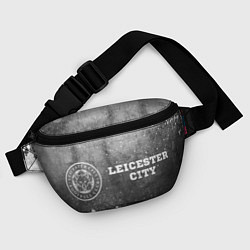 Поясная сумка Leicester City - grey gradient по-горизонтали, цвет: 3D-принт — фото 2