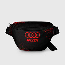 Поясная сумка Audi - red gradient, цвет: 3D-принт