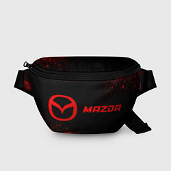 Поясная сумка Mazda - red gradient по-горизонтали, цвет: 3D-принт