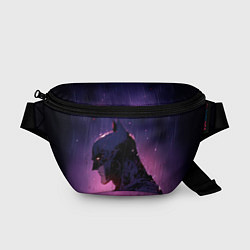 Поясная сумка Batman - Neon rain, цвет: 3D-принт