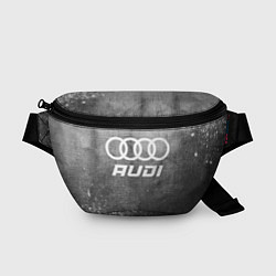 Поясная сумка Audi - grey gradient, цвет: 3D-принт