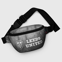 Поясная сумка Leeds United - grey gradient по-горизонтали, цвет: 3D-принт — фото 2