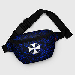 Поясная сумка Resident Evil blue energy, цвет: 3D-принт — фото 2