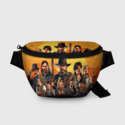 Поясная сумка Red Dead Redemption 2, цвет: 3D-принт