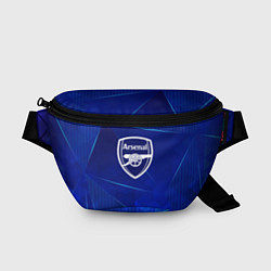 Поясная сумка Arsenal blue poly, цвет: 3D-принт