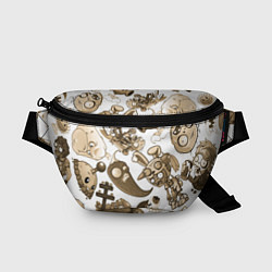 Поясная сумка Растения против зомби в бежевых тонах, цвет: 3D-принт