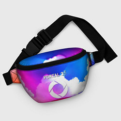 Поясная сумка Portal закат, цвет: 3D-принт — фото 2