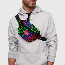 Поясная сумка Marshmello x NASA gradient, цвет: 3D-принт — фото 2