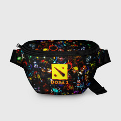 Поясная сумка Dota2 персонажи, цвет: 3D-принт