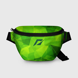 Поясная сумка Need for Speed green poly, цвет: 3D-принт