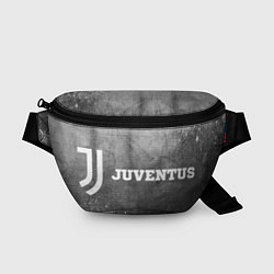 Поясная сумка Juventus - grey gradient по-горизонтали, цвет: 3D-принт