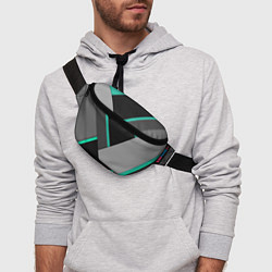 Поясная сумка Multicoloured, цвет: 3D-принт — фото 2