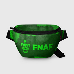 Поясная сумка FNAF - green gradient по-горизонтали, цвет: 3D-принт