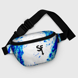 Поясная сумка Sally Face краски, цвет: 3D-принт — фото 2