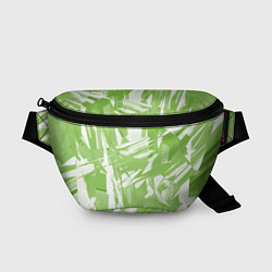Поясная сумка Color white green, цвет: 3D-принт