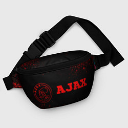 Поясная сумка Ajax - red gradient по-горизонтали, цвет: 3D-принт — фото 2