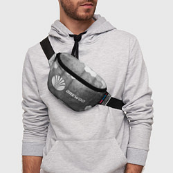 Поясная сумка Daewoo - grey gradient по-горизонтали, цвет: 3D-принт — фото 2