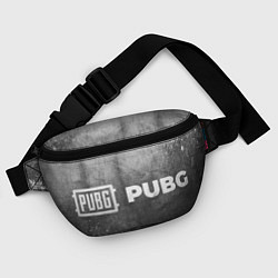 Поясная сумка PUBG - grey gradient по-горизонтали, цвет: 3D-принт — фото 2