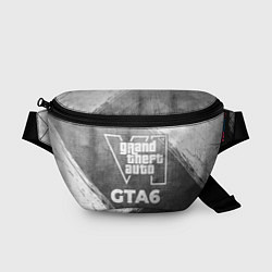 Поясная сумка GTA6 - grey gradient, цвет: 3D-принт