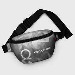 Поясная сумка God of War - grey gradient по-горизонтали, цвет: 3D-принт — фото 2
