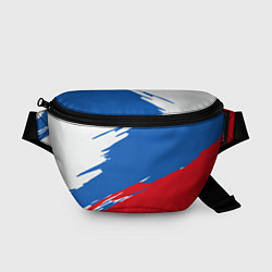 Поясная сумка Белый Синий Красный
