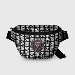 Поясная сумка Inter japan black, цвет: 3D-принт