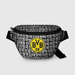 Поясная сумка Borussia японские символы паттерн, цвет: 3D-принт