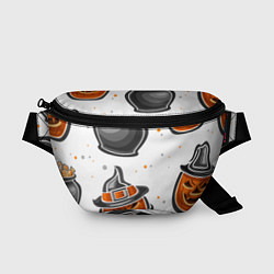Поясная сумка Candy halloween, цвет: 3D-принт