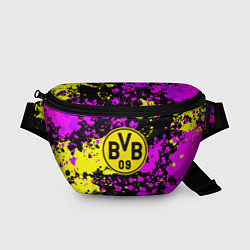 Поясная сумка Borussia абстрактные краски текстура, цвет: 3D-принт