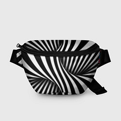 Поясная сумка Оптические иллюзии, цвет: 3D-принт