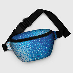 Поясная сумка Капли воды, цвет: 3D-принт — фото 2