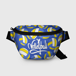 Поясная сумка Волейбол 6, цвет: 3D-принт