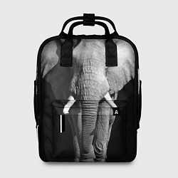 Рюкзак женский Старый слон, цвет: 3D-принт