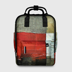 Рюкзак женский Абстрактное искусство, цвет: 3D-принт