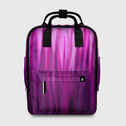 Рюкзак женский Фиолетово-черные краски, цвет: 3D-принт