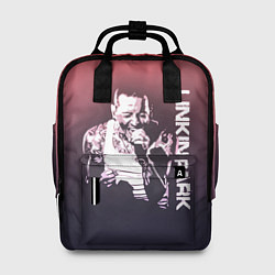 Рюкзак женский Linkin Park Честер, цвет: 3D-принт
