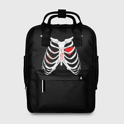 Рюкзак женский TOP Skeleton, цвет: 3D-принт
