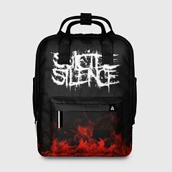 Рюкзак женский Suicide Silence: Red Flame, цвет: 3D-принт