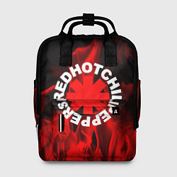 Рюкзак женский RHCP: Red Flame, цвет: 3D-принт