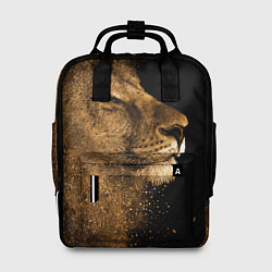 Рюкзак женский Песчаный лев, цвет: 3D-принт