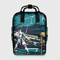 Рюкзак женский Ronaldo lightning, цвет: 3D-принт