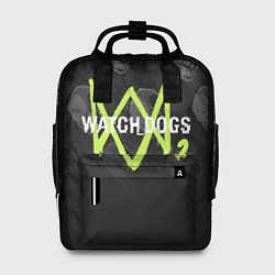 Рюкзак женский Watch Dogs 2: Skulls Pattern, цвет: 3D-принт