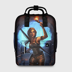 Рюкзак женский Tomb Raider: Cave, цвет: 3D-принт