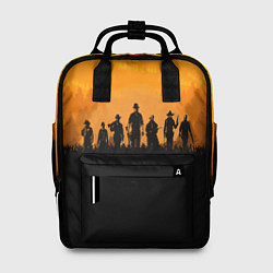 Рюкзак женский Red Dead Redemption: Orange Sun, цвет: 3D-принт