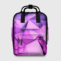 Рюкзак женский ABSTRACTION SHAPE, цвет: 3D-принт