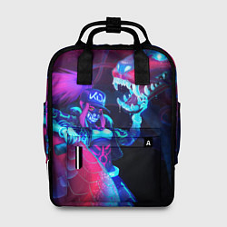 Рюкзак женский Akali KDA, цвет: 3D-принт