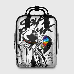 Рюкзак женский Daft Punk: Our work is never over, цвет: 3D-принт