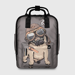 Рюкзак женский Brave dog pilot, цвет: 3D-принт